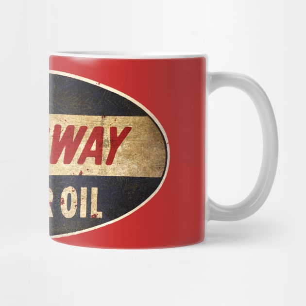 Speedway Oil by Midcenturydave